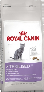 Royal Canin Sterilised 37 для стерилизованных кошек с 1 до 7 лет 400г