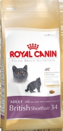 Royal Canin British Shorthair Adult для британских короткошерстных кошек старше 12 месяцев 400г