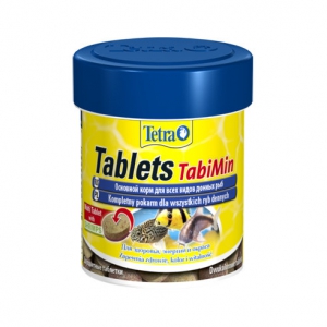 Tetra Tablets TabiMin корм для всех видов донных рыб 58таб